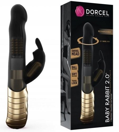 DORCEL EKSKLUZYWNY RABBIT WIBRATOR MASAŻER DILDO zdjęcie 1