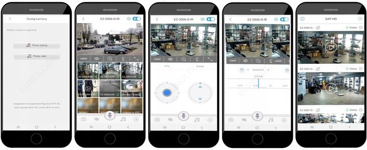 Zewnętrzna Kamera IP WiFi 8MPx Bezprzewodowa SD zdjęcie 8