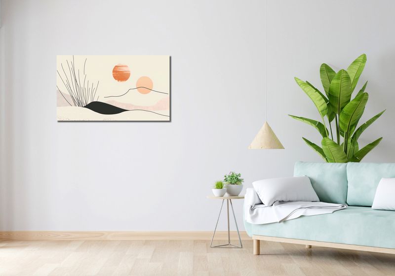Obraz 90x50cm Miękkie Wzgórze zdjęcie 2