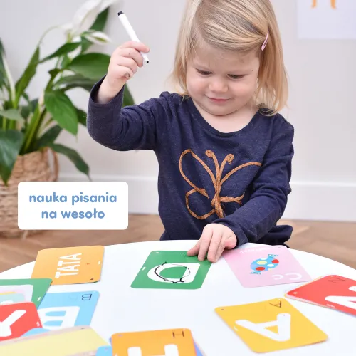 CzuCzu. Poznaję litery. Zabawy edukacyjne z pisakiem zmazywakiem na Arena.pl
