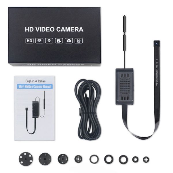 Mikro kamera szpiegowska FULL HD WiFi do smartfona zdjęcie 5