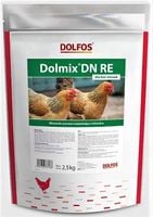 Witaminy dla niosek Ekologiczne Dolfos Dolmix Dn Re 2,5 kg Bez Barwnika