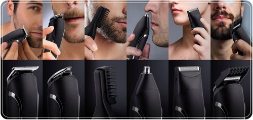 Trymer maszynka do włosów golarka do brody zarostu do golenia 6w1 Berdsen na Arena.pl