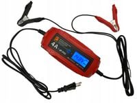 ŁADOWARKA PROSTOWNIK DO AKUMULATORA ŻELOWY 6V 12V AKUMULATORÓW LCD TUV GS