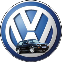 Opłatek na tort VW Auto Samochód Logo Tekst Gratis