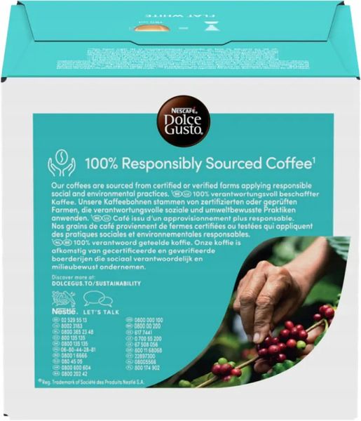 Kapsułki Nescafe Dolce Gusto Flat White 48 kaw zdjęcie 12