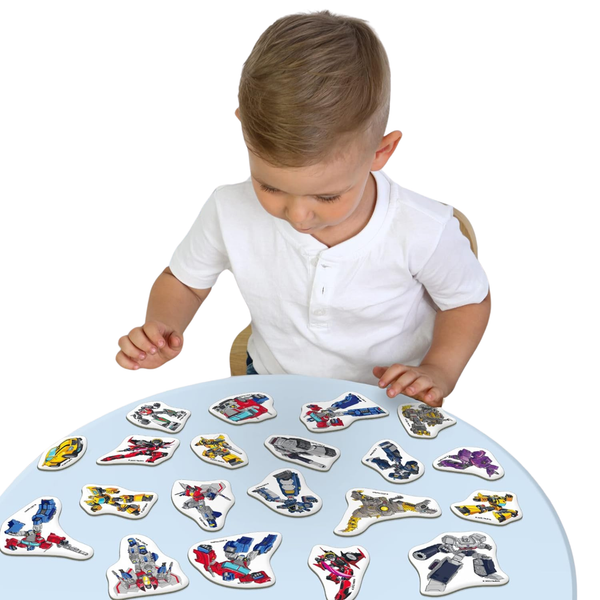 Zestaw Magnesów Transformatory Czas Bohaterów Transformers Układanka zdjęcie 3