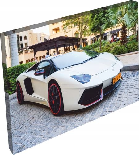 OBRAZ na płótnie AUTO BMW LAMORGHINI AUDI 120x80 na Arena.pl