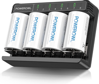 POWEROWL MY-C003 Ładowarka Akumulatorów AA AAA C D 10000mAh