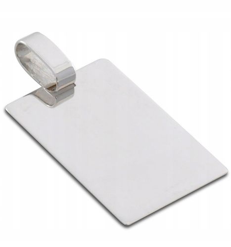 41 DUŻA BLASZKA NIEŚMIERTELNIK SREBRO 925 + GRAWER na Arena.pl