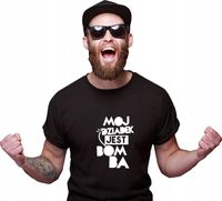 Koszulka z nadrukiem na PREZENT MÓJ DZIADEK