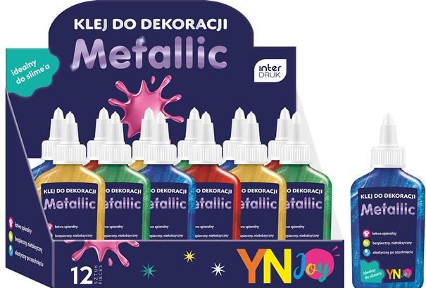 KLEJ DO DEKORACJI METALLIC YNJOY 5902277273628 zdjęcie 1