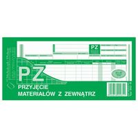 DRUK PRZYJĘCIE MATERIAŁÓW Z ZEWNĄTRZ TYP 352-8