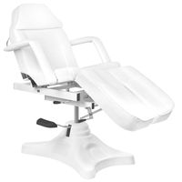 Fotel kosmetyczny hydrauliczny A 234C pedi biały