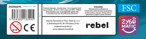 Gra planszowa Survive the Island: Potwory Rebel na Arena.pl