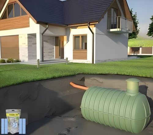 TABLETKI DO SZAMBA OCZYSZCZALNI BAKTERIE NA ROK SANIDENN TABS BIO na Arena.pl