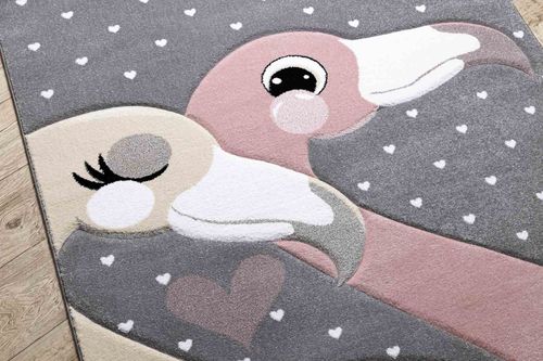 RUG/LU/TINIES/FLAMINGOS/GREY/120x170 na Arena.pl