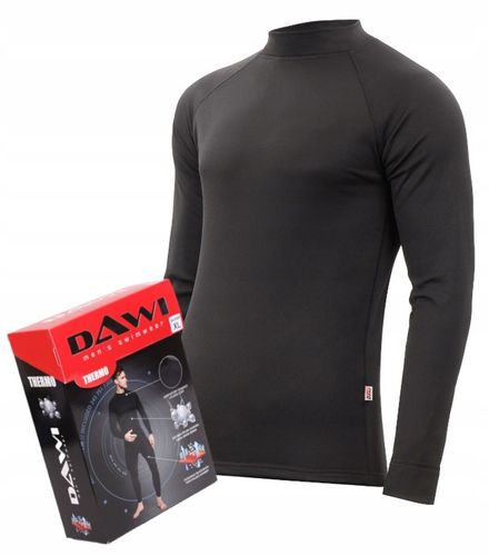 CIEPŁA PODKOSZULKA TERMOAKTYWNA MĘSKA długi rękaw Ocieplany Podkoszulek XL na Arena.pl