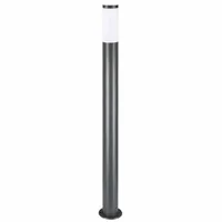 LAMPKA LAMPA WYSOKA OGRODOWA ANTRACYT 100cm 20W