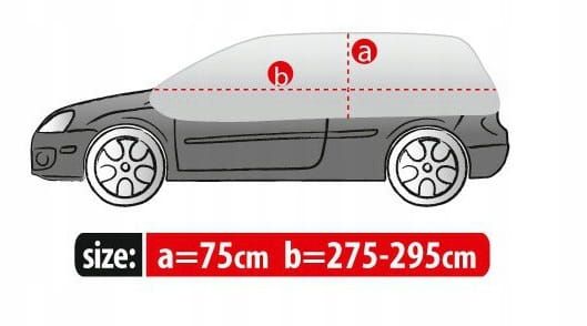 POKROWIEC PÓŁPLANDEKA DO MAZDA 2 zdjęcie 1
