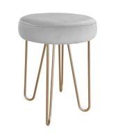 Taboret Venus HAIRPIN noga złota MG39