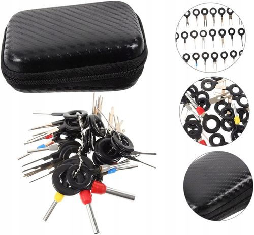 KLUCZE WYJMAKI DO DEMONTAŻU PINÓW KONEKTORÓW RADIA KOSTEK ZESTAW XXL na Arena.pl