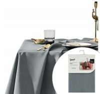 OBRUS PLAMOODPORNY Aura SZARY CIEMNY 140x200