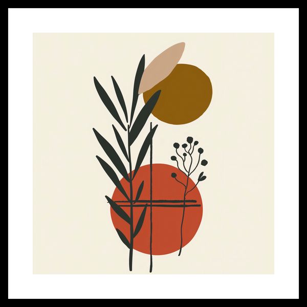 Plakat 30x30cm Kontrast w Botanice zdjęcie 3