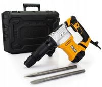 LEKKI MŁOT UDAROWY WYBURZENIOWY SDS MAX 2 DŁUTA WALIZKA JCB 15J 1300 W