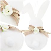 TG76734-1 KRÓLIK ZAWIESZKA TKANINA BIALY