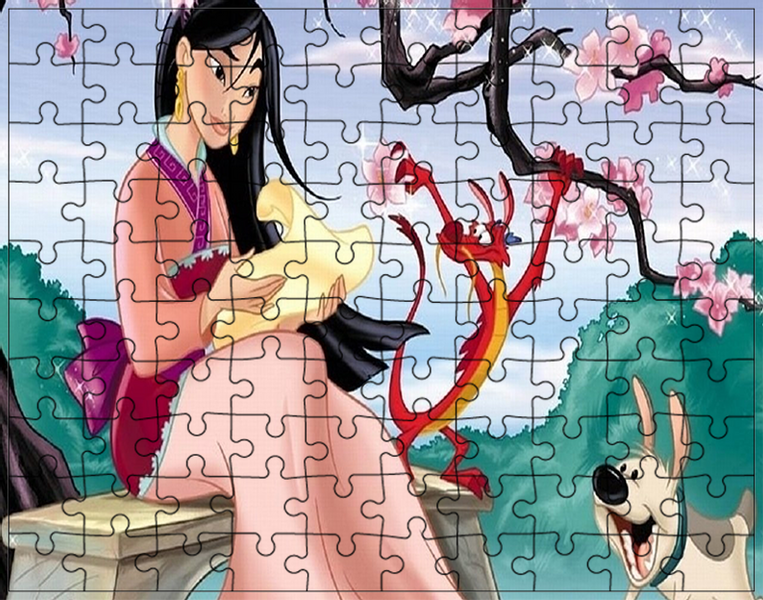 Puzzle Mulan zdjęcie 1