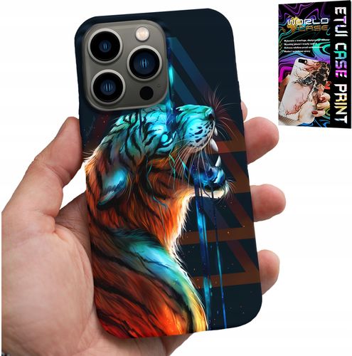 ETUI DO IPHONE 14 PRO MAX - TYGRYS MĘSKIE WZORY NA OBUDOWĘ, CASE na Arena.pl