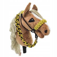 Halter plus wodze - koń na kiju - różne kolory