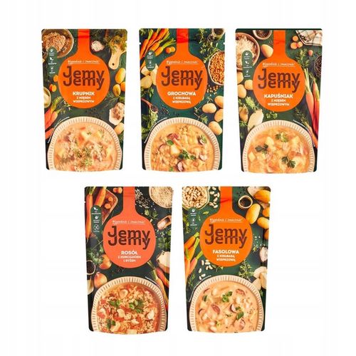 JemyJemy Zupy Mix 5 smaków 400 g x 5 sztuk na Arena.pl