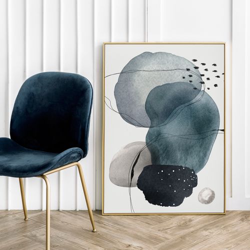 Plakat abstrakcja akwarela 30x40 cm na Arena.pl