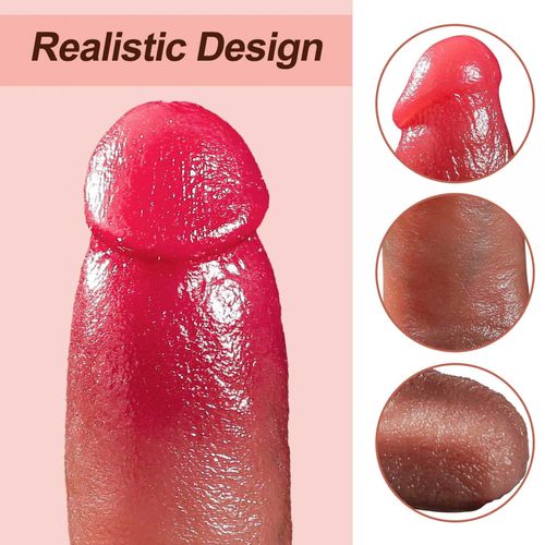 wibrator silicone, 10 vibration modes 7 thrusting function, heating na Arena.pl