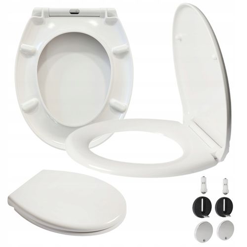 DESKA SEDESOWA WOLNOOPADAJĄCA WC DUROPLAST WYPINANA CERSANIT KOŁO ROCA na Arena.pl