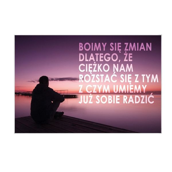 Boimy się - magnes szklany zdjęcie 1