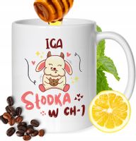 Kubek Dla Igi Koleżanki Przyjaciółki Żony Prezent Z Nadrukiem Biały 330Ml