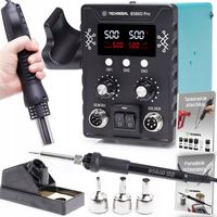 STACJA LUTOWNICZA 2w1 hot air Techrebal 8586D Pro 760W spawarka do