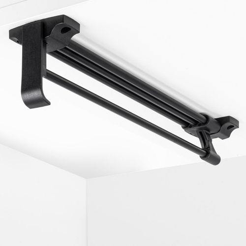 Wieszak wysuwany 35cm na ubrania do szafy czarny AC221-F-CZA na Arena.pl