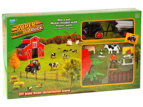 Farma dla rolnika Traktor Krowa Zagroda ZA1069 na Arena.pl