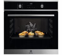 Piekarnik elektryczny parowy Electrolux 600 SteamBake EOD6F77WX Termoobieg