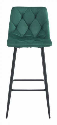 Hoker NADO - ciemna zieleń aksamit / nogi czarne x 4 na Arena.pl