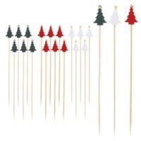 20x Wykałaczki Świąteczne Szpikulce Pikery do Przekąsek Koreczków 12 cm