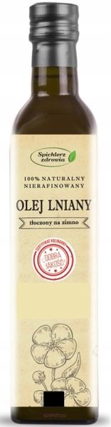 NAJLEPSZY OLEJ LNIANY 500ml OD PRODUCENTA +GRATISY zdjęcie 1