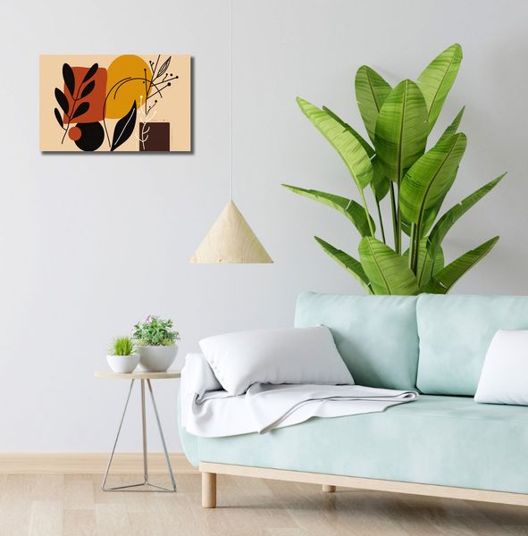 Obraz 50x30cm Ciepłe Kontury zdjęcie 2