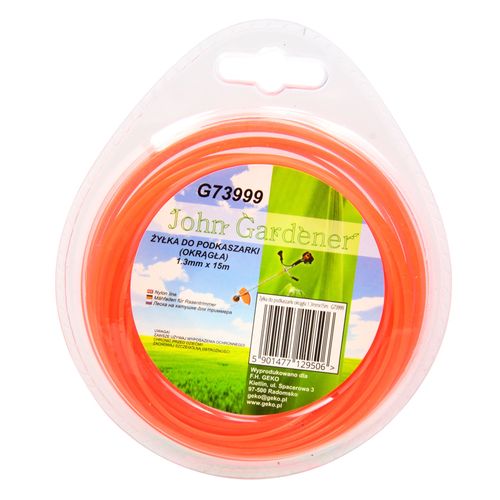 ŻYŁKA TNĄCA DO KOS I PODKASZAREK 1,3 MM 15 MB JG G73999 OKRĄGŁA na Arena.pl