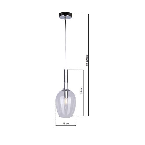 Lampa wisząca TANGO CLEAR 1xE14 na Arena.pl