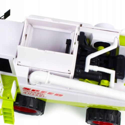 CLAAS LEXION DUŻY KOMBAJN ZBOŻOWY RUCHOME ELEMENTY NAPĘD TRAKTOR ZABAWKA na Arena.pl